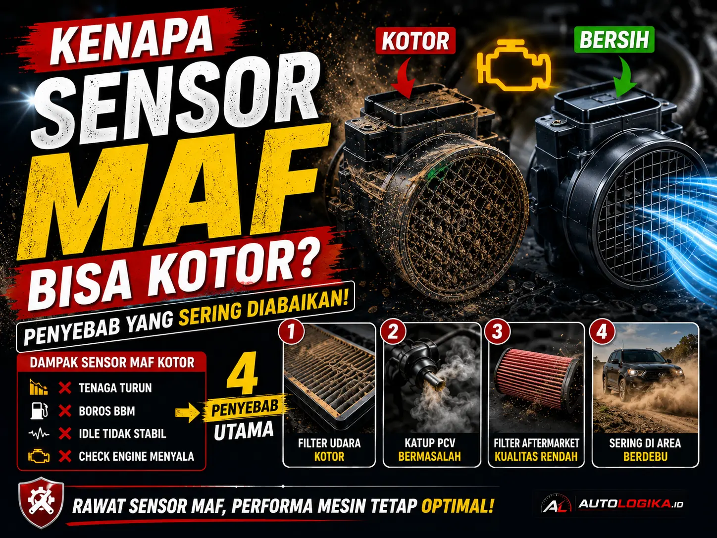 Sensor MAF Kotor?