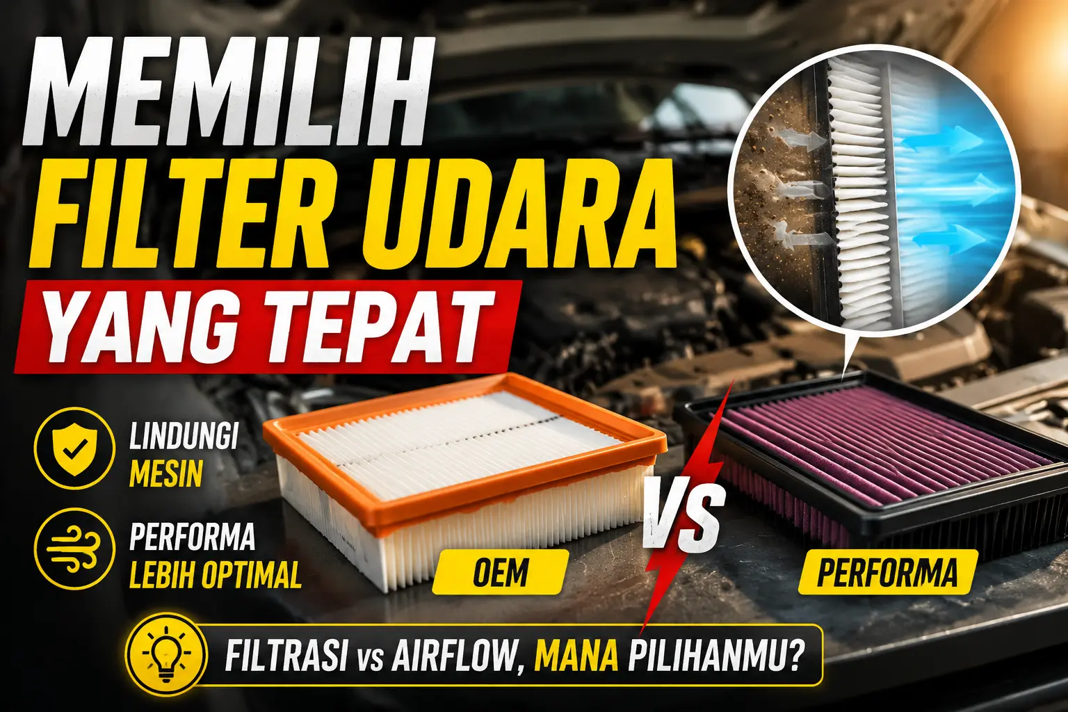 Memilih Filter Udara