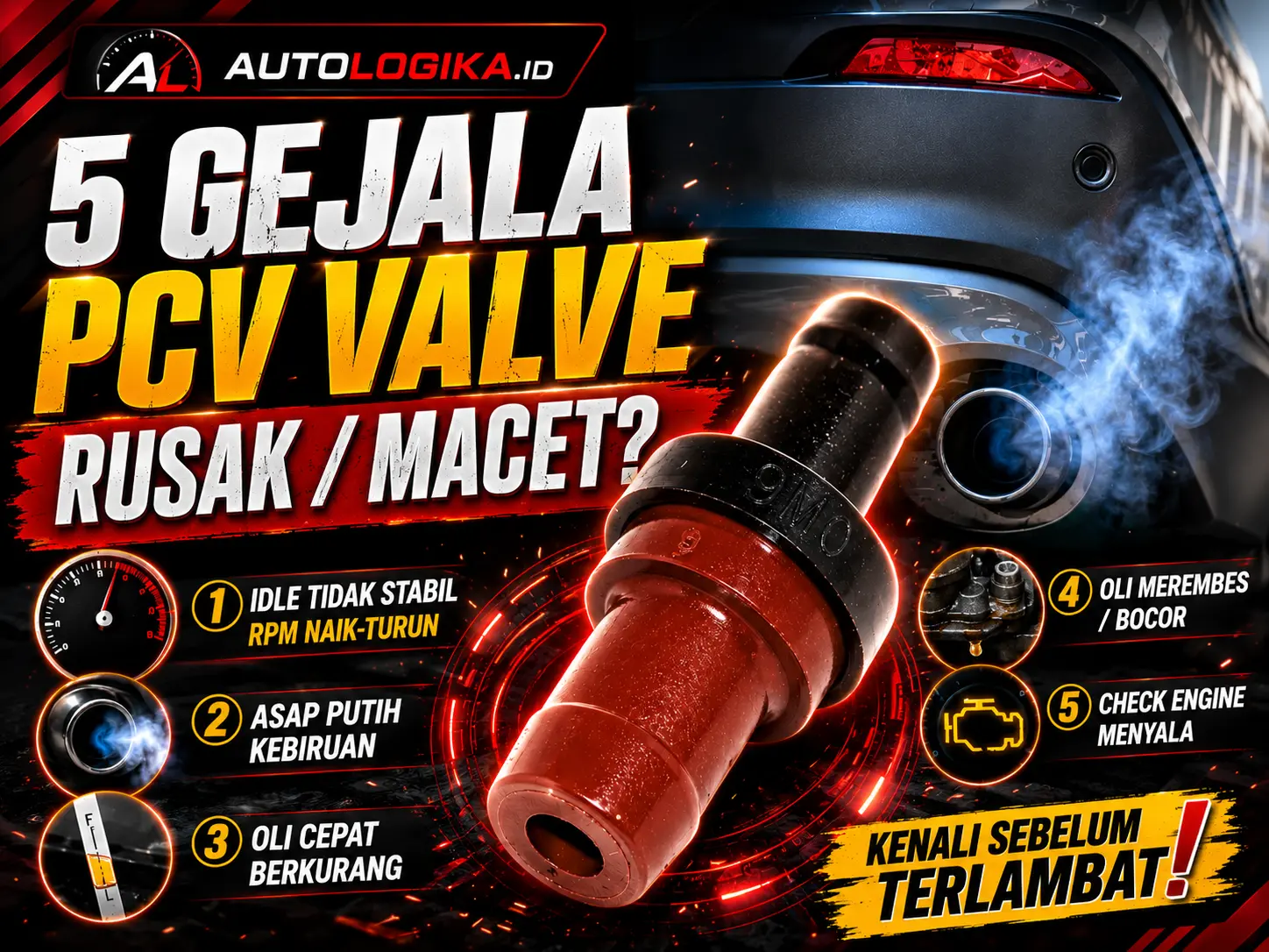 Gejala PCV Valve Rusak